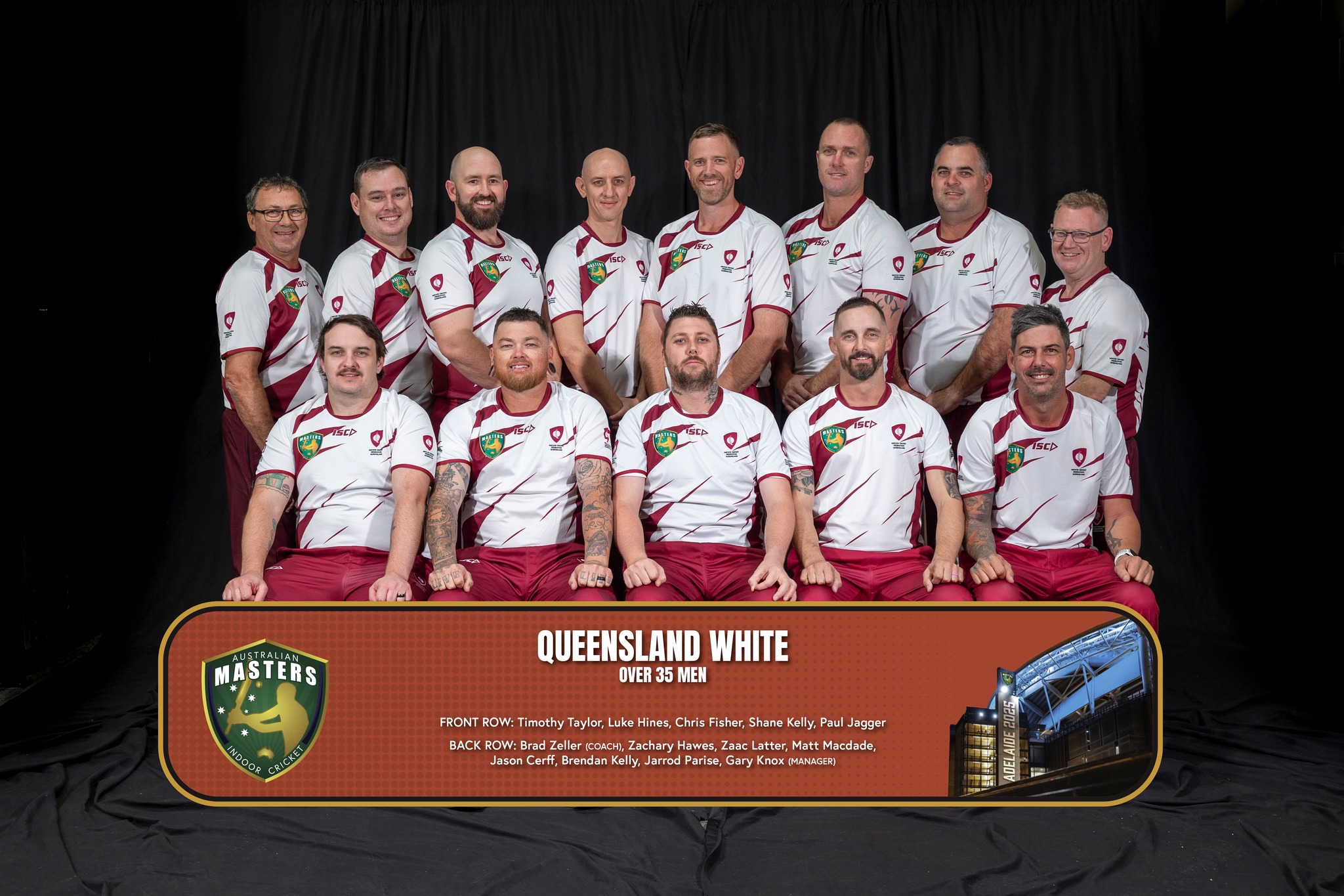 2025 Queensland Over 35 Men White