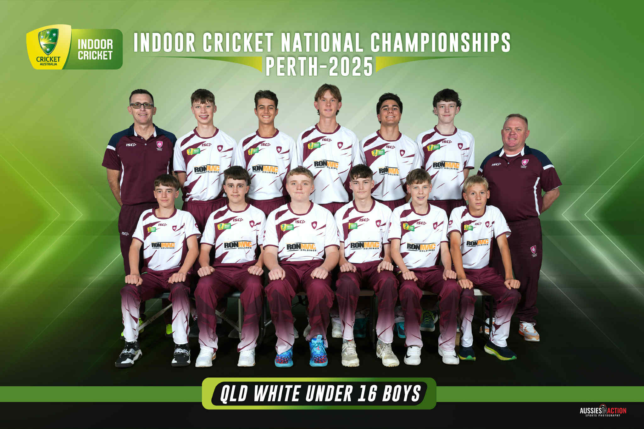 2025 Queensland Under 16 Boys White