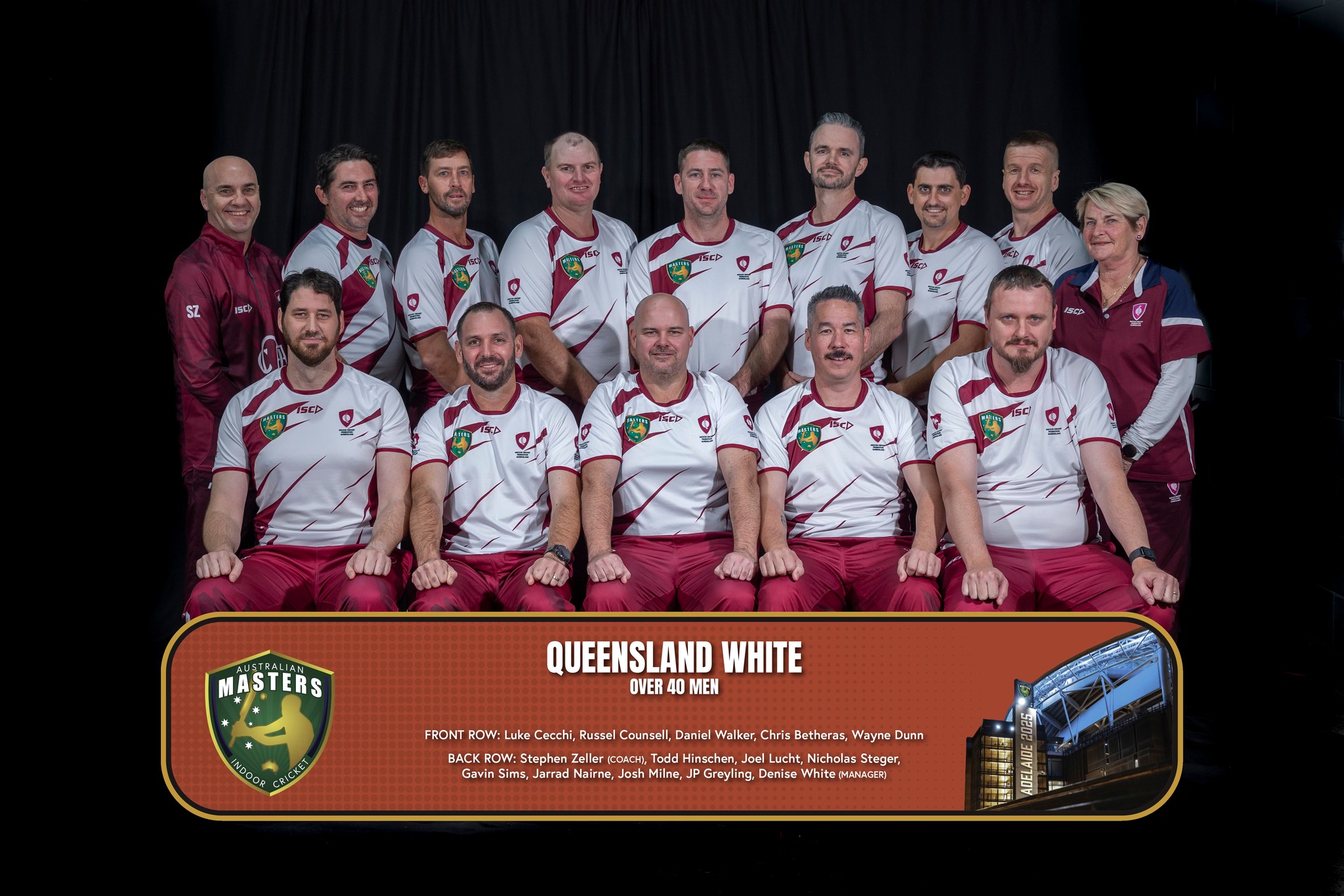 2025 Queensland Over 40 Men White