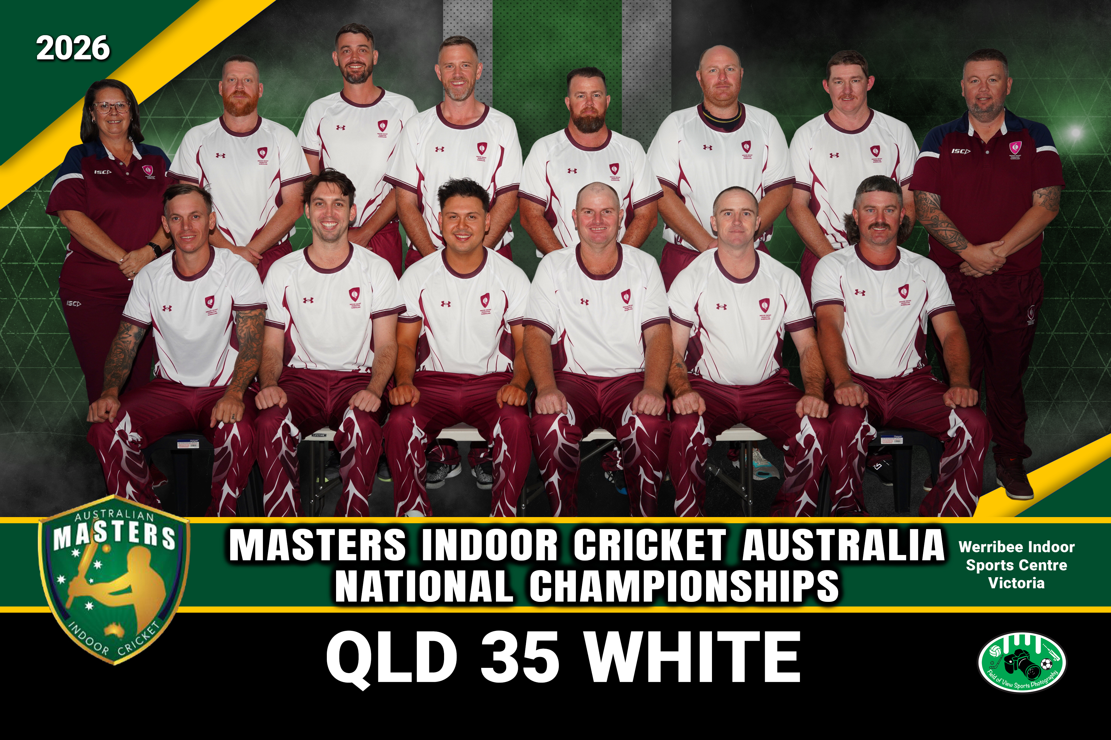 2026 Queensland Over 35 Men White